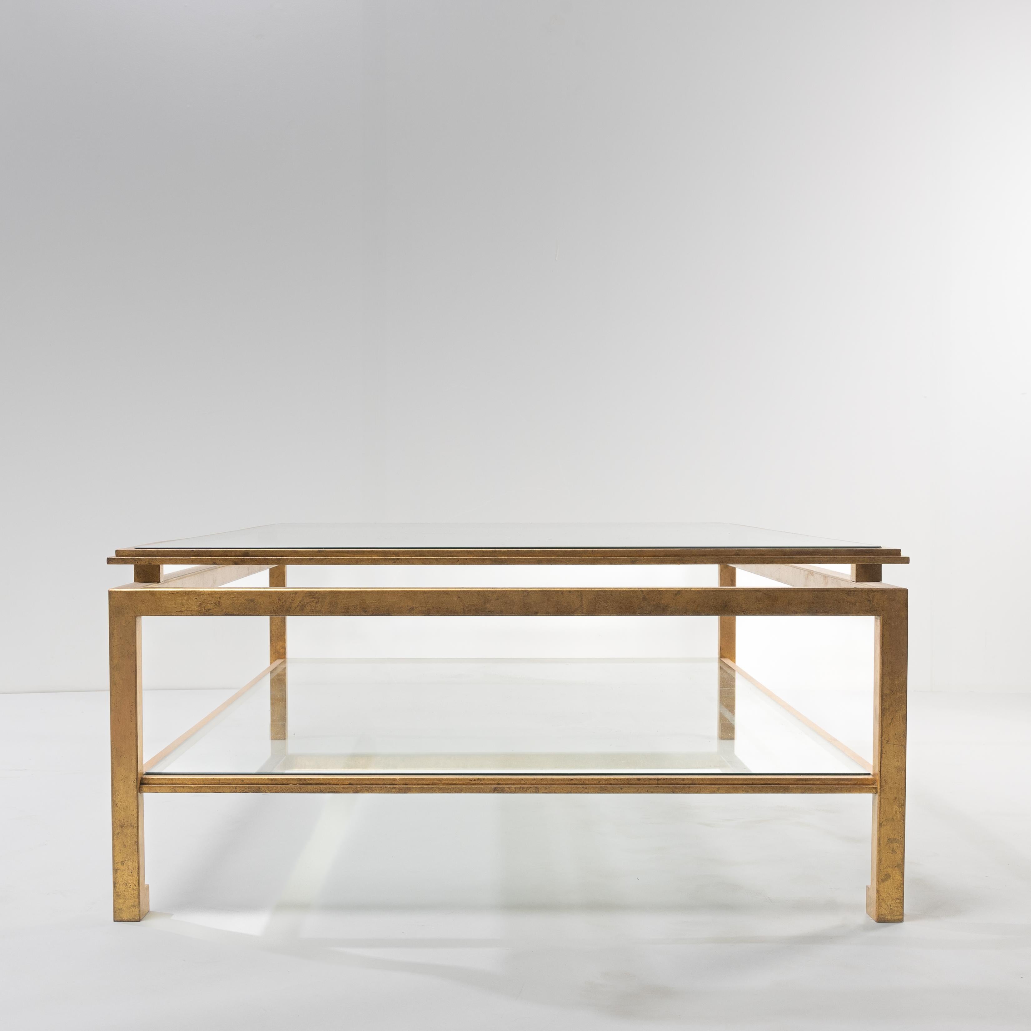 Table basse en fer forgé doré par Maison Ramsay en vente 3