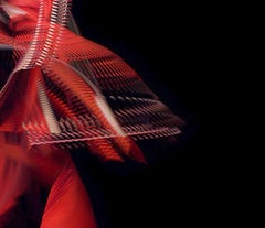 Bailarines Abstractos Rojo 2 - Edición Limitada, Impresión en pigmento de archivo