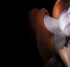 Bailarines Abstractos Blanco 1 - Edición Limitada, Impresión en pigmento de archivo