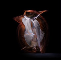 Bailarines Abstractos Blanco 2 - Edición Limitada, Impresión en pigmento de archivo