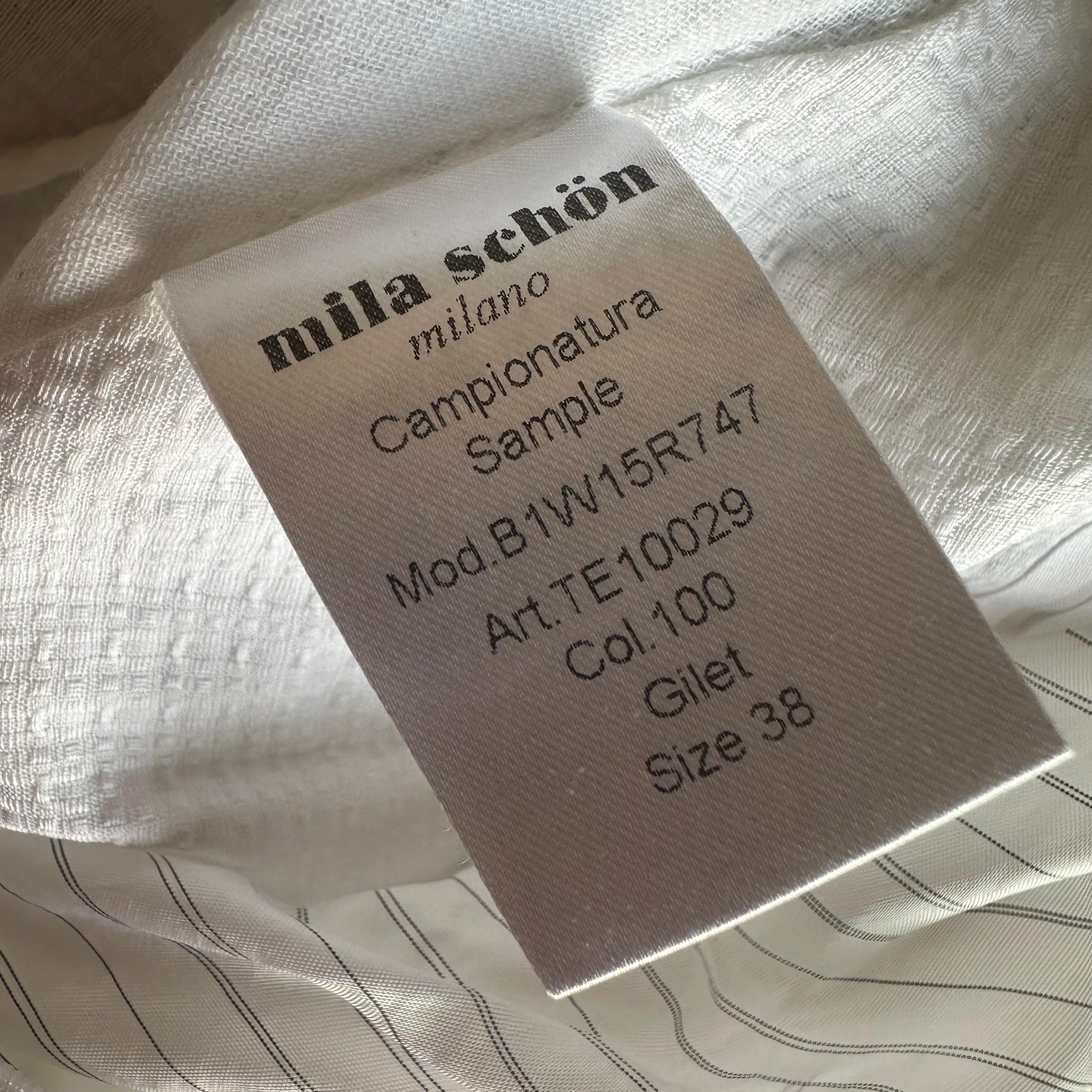 Gilet con camicia incorporata Mila Schõn nuovo con cartellino 3