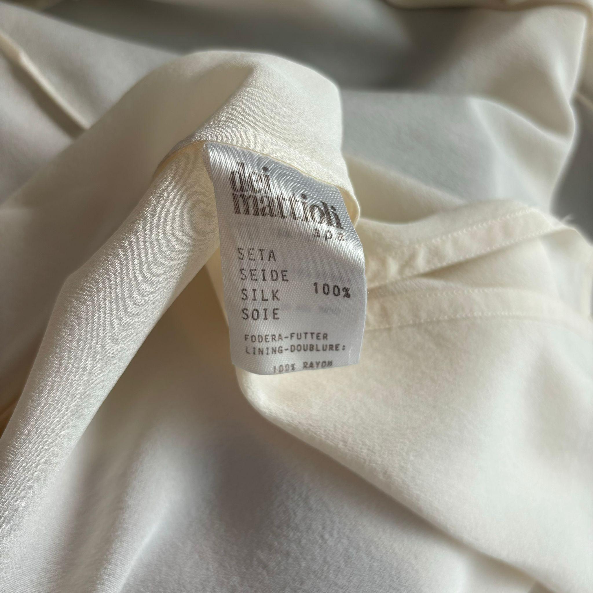 Gilet Gianfranco Ferrè in seta in ottime condizioni in vendita 3