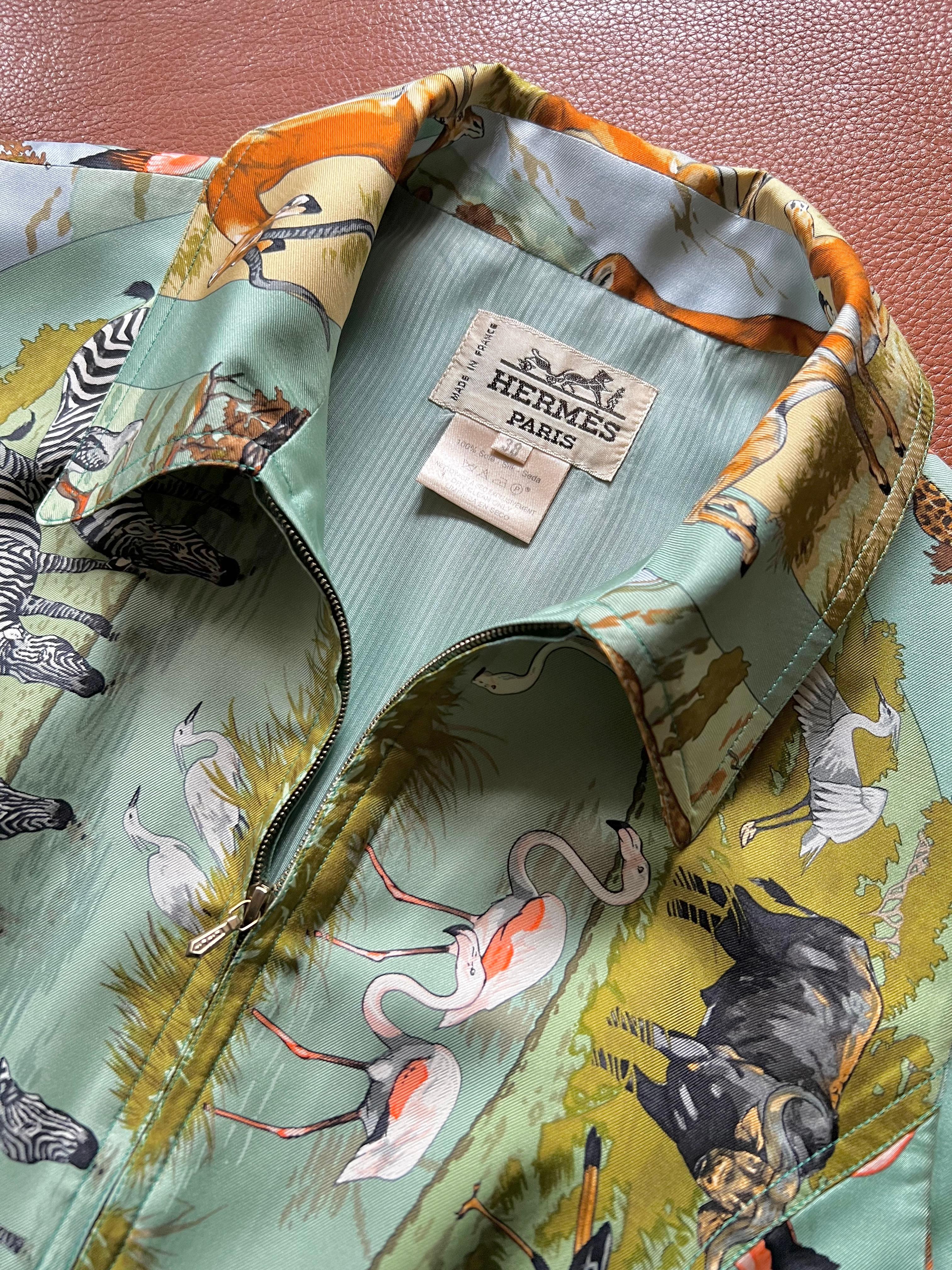 Gray Gilet Hermès