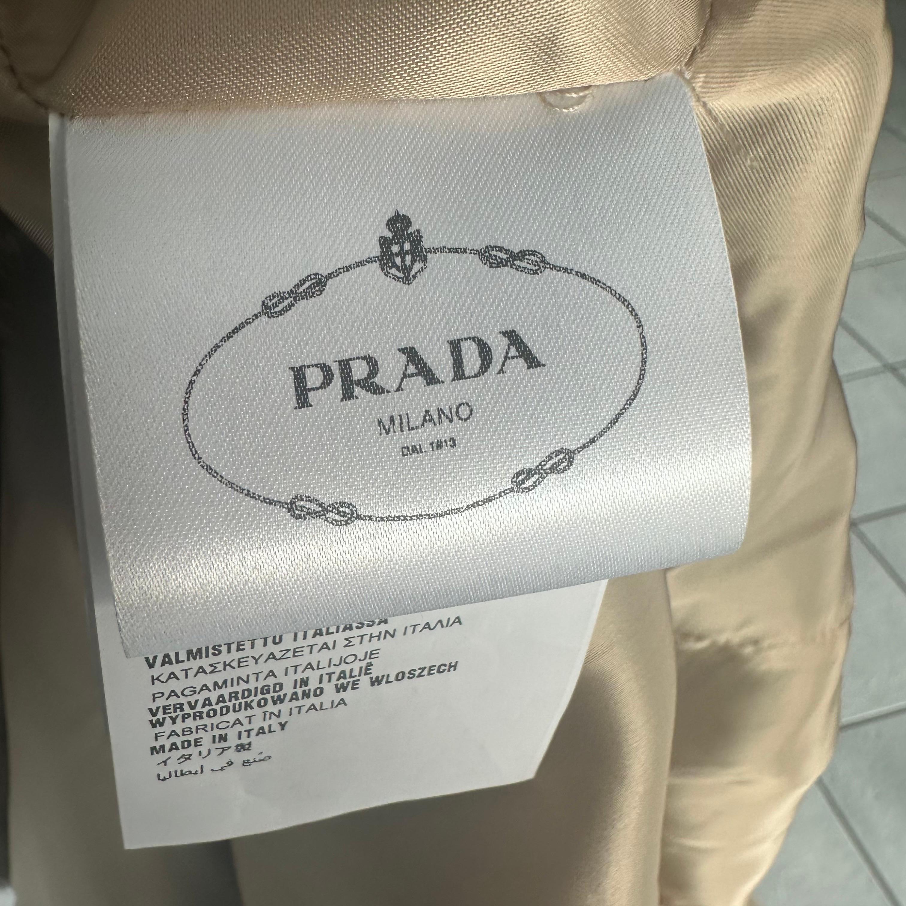 Weste Prada  in Pelliccia di capretto mit stampa animalier im Angebot 6