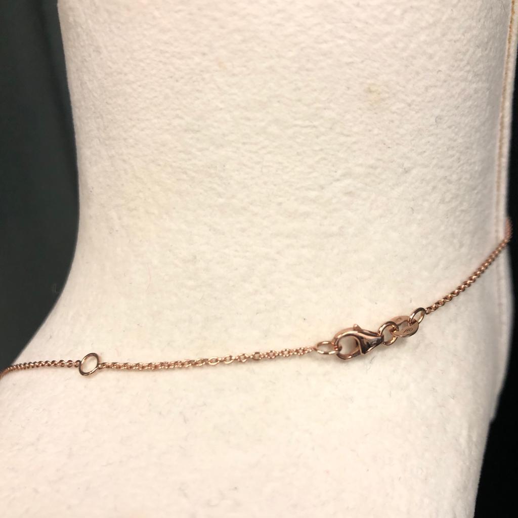 Women's GILIN 18K Rose Gold Southsea Pearl Necklace For Sale