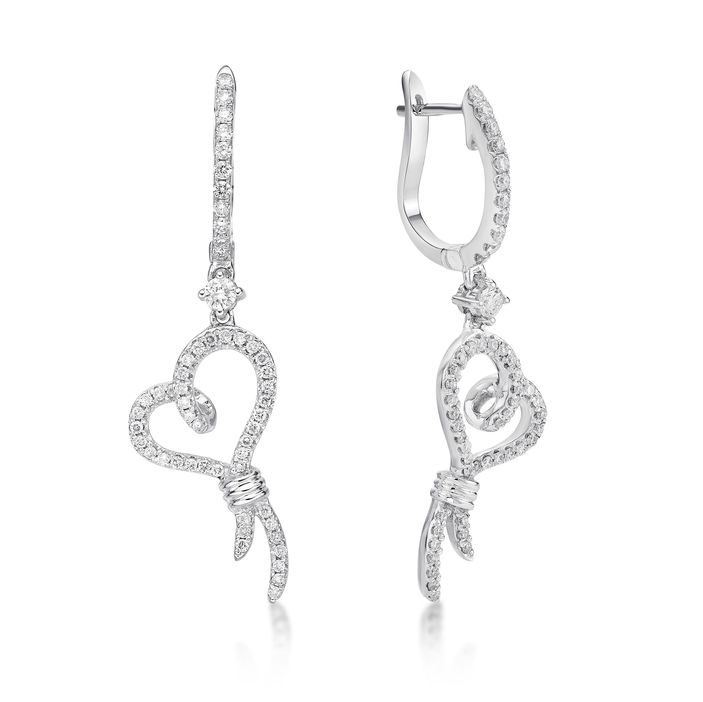 Diamonds are symbols of purity, unity, and love. They absorb and amplify energy, both positive and negative. They are also connected to the energy of wealth and are helpful in attracting abundance and manifesting.

The earring setting with diamond