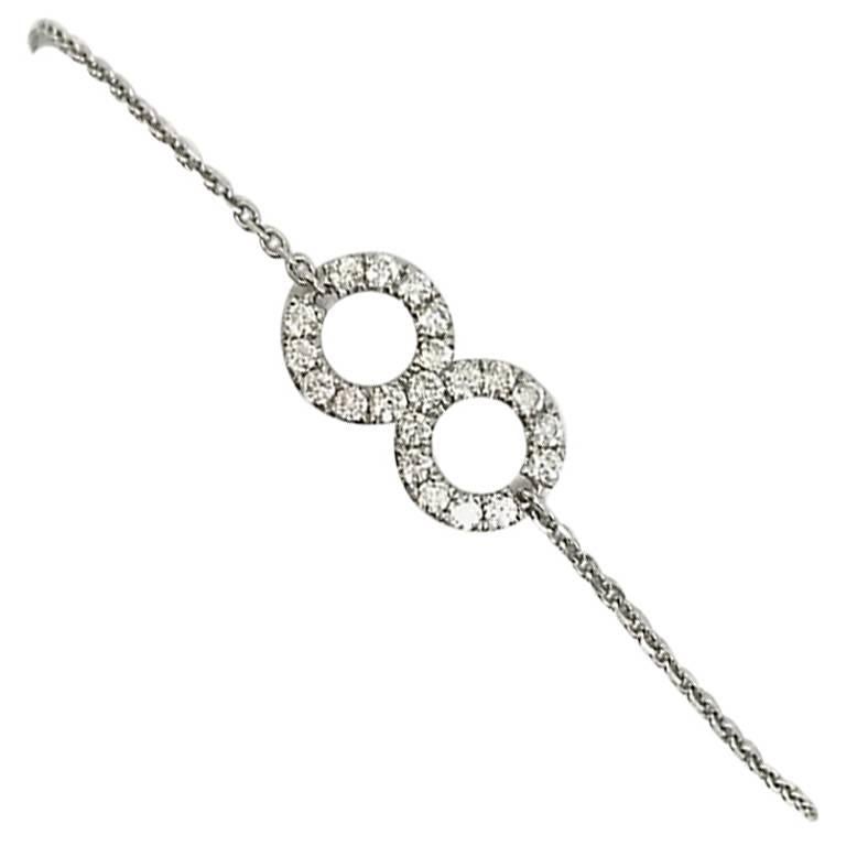 Gilin Diamond Chain Bracelet For Sale
