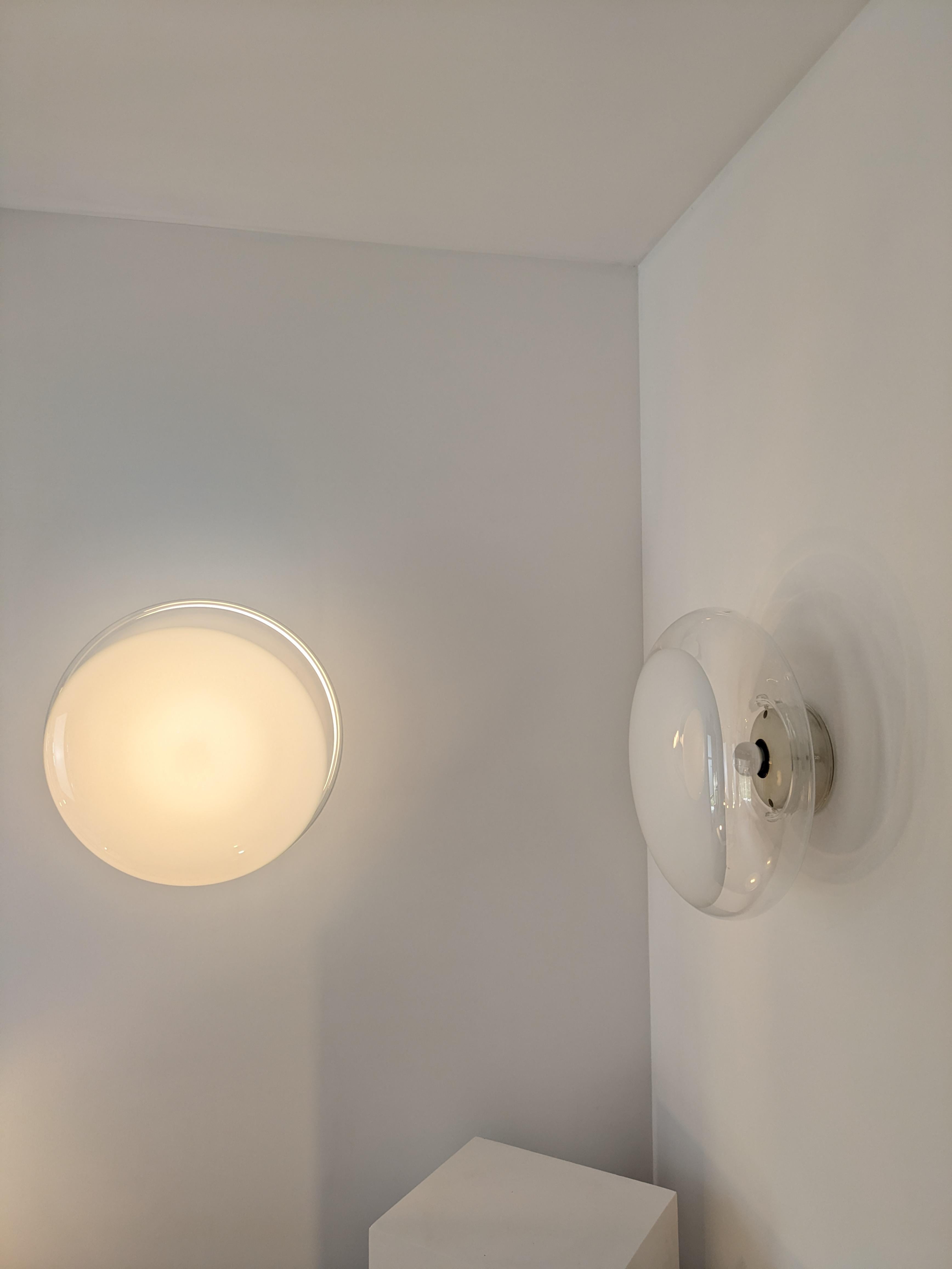 italien Applique ou Plafonnier Gill 40, Roberto Pamio, Leucos, 1962 en vente