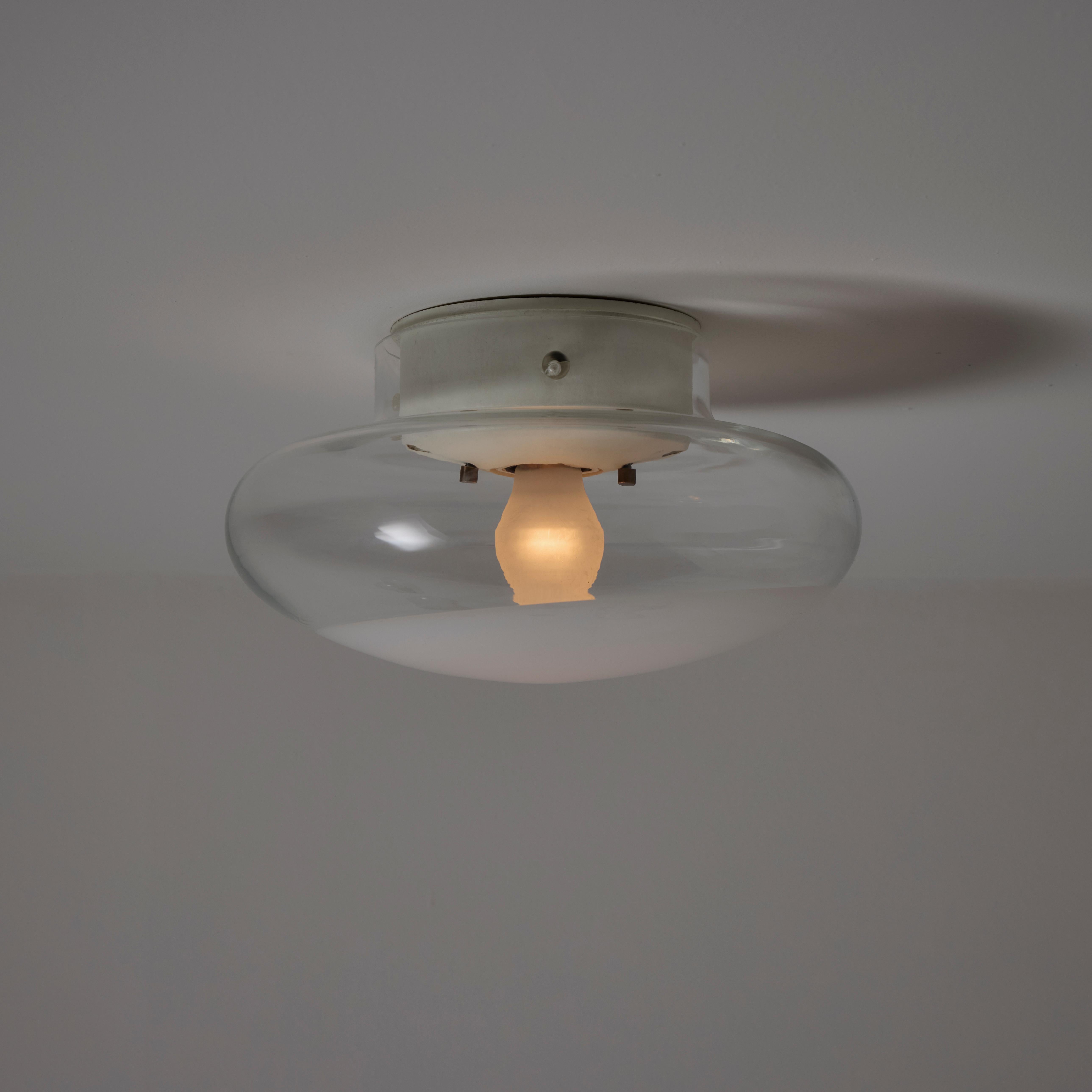 'Gill 40' Wall or Ceiling Lights by Roberto Pamio for Leucos For Sale 4