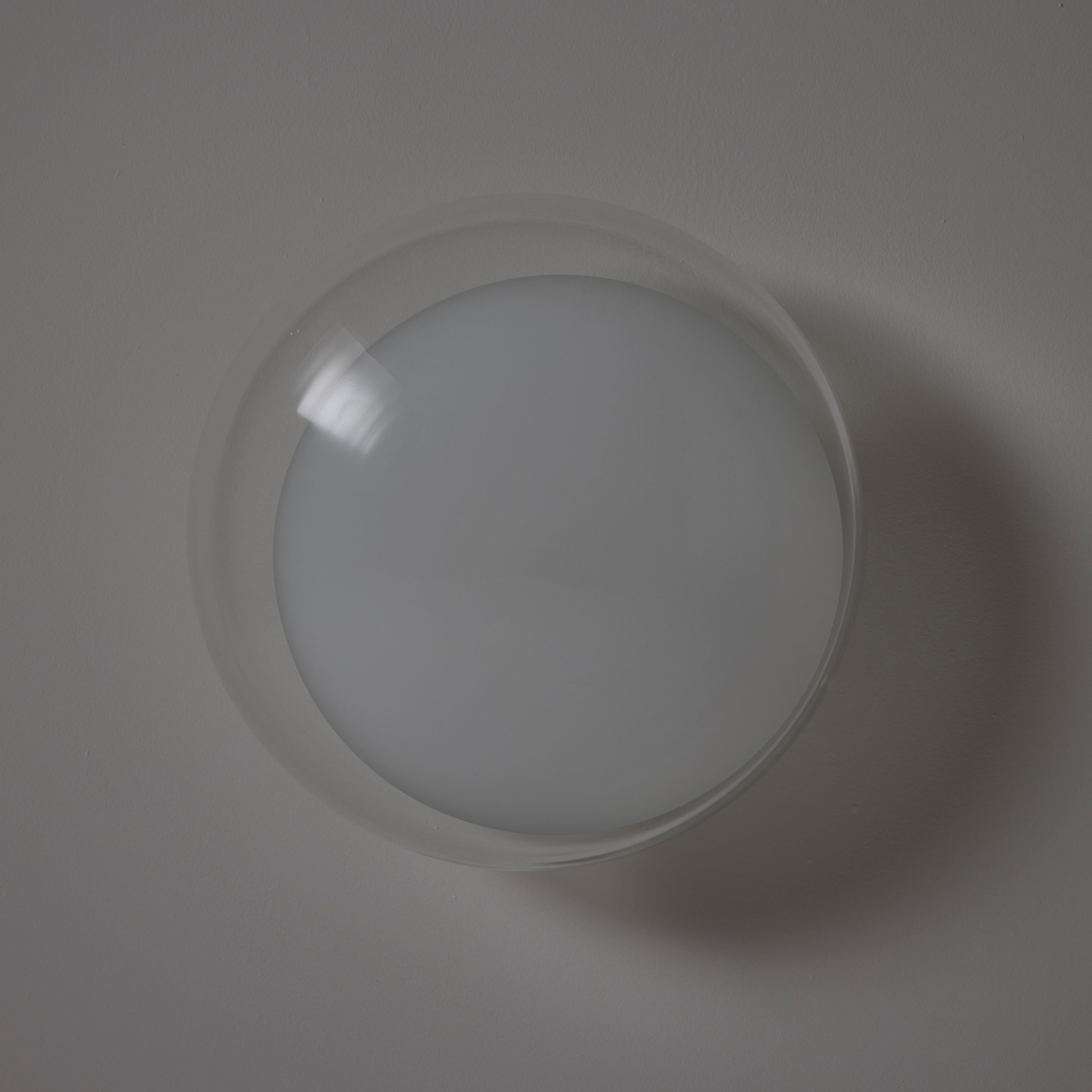 'Gill 40' Wall or Ceiling Lights by Roberto Pamio for Leucos For Sale 8