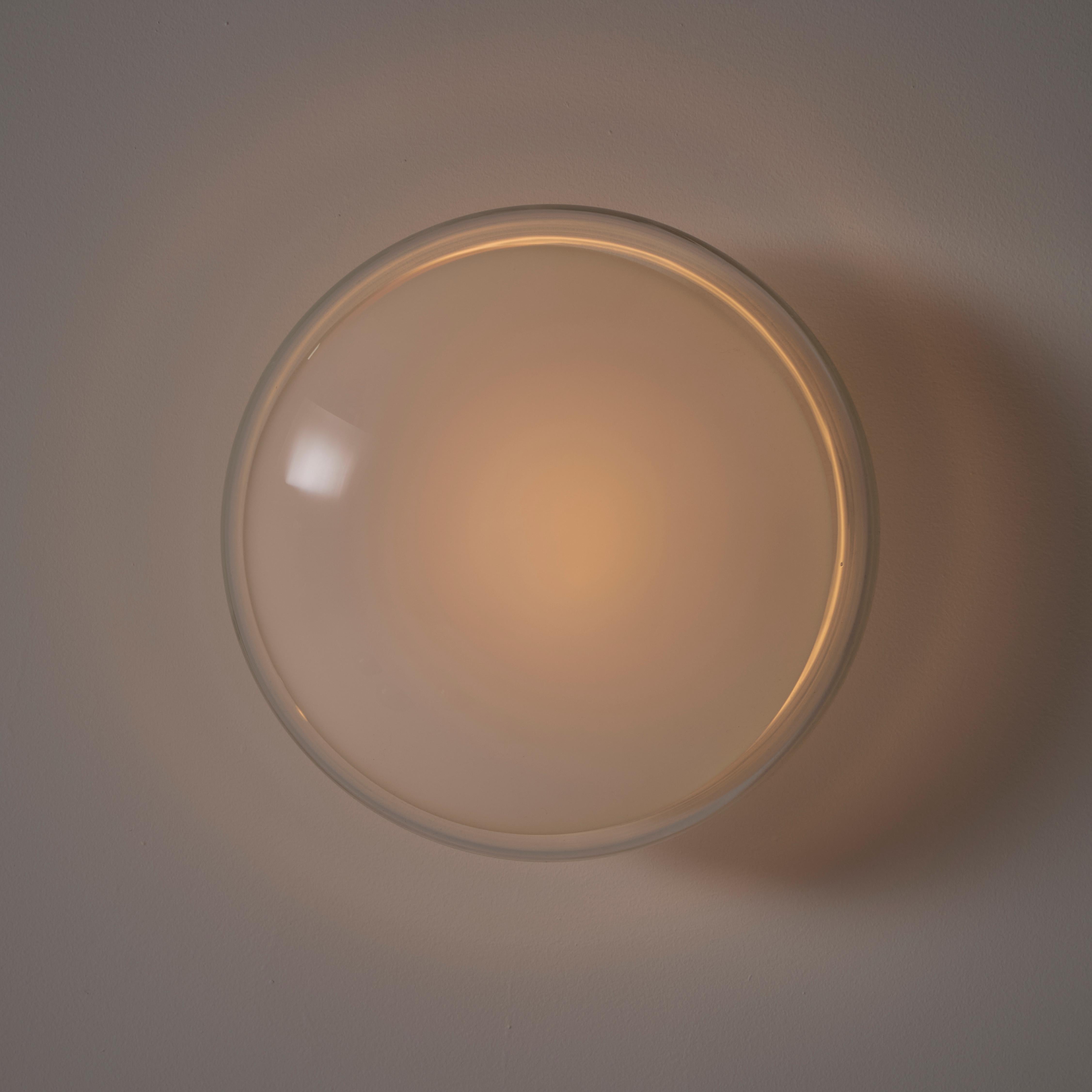 'Gill 40' Wall or Ceiling Lights by Roberto Pamio for Leucos For Sale 9