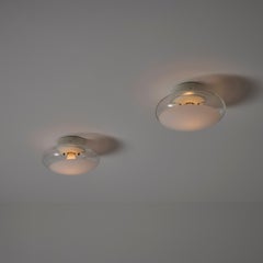 'Gill 40' Wall or Ceiling Lights by Roberto Pamio for Leucos