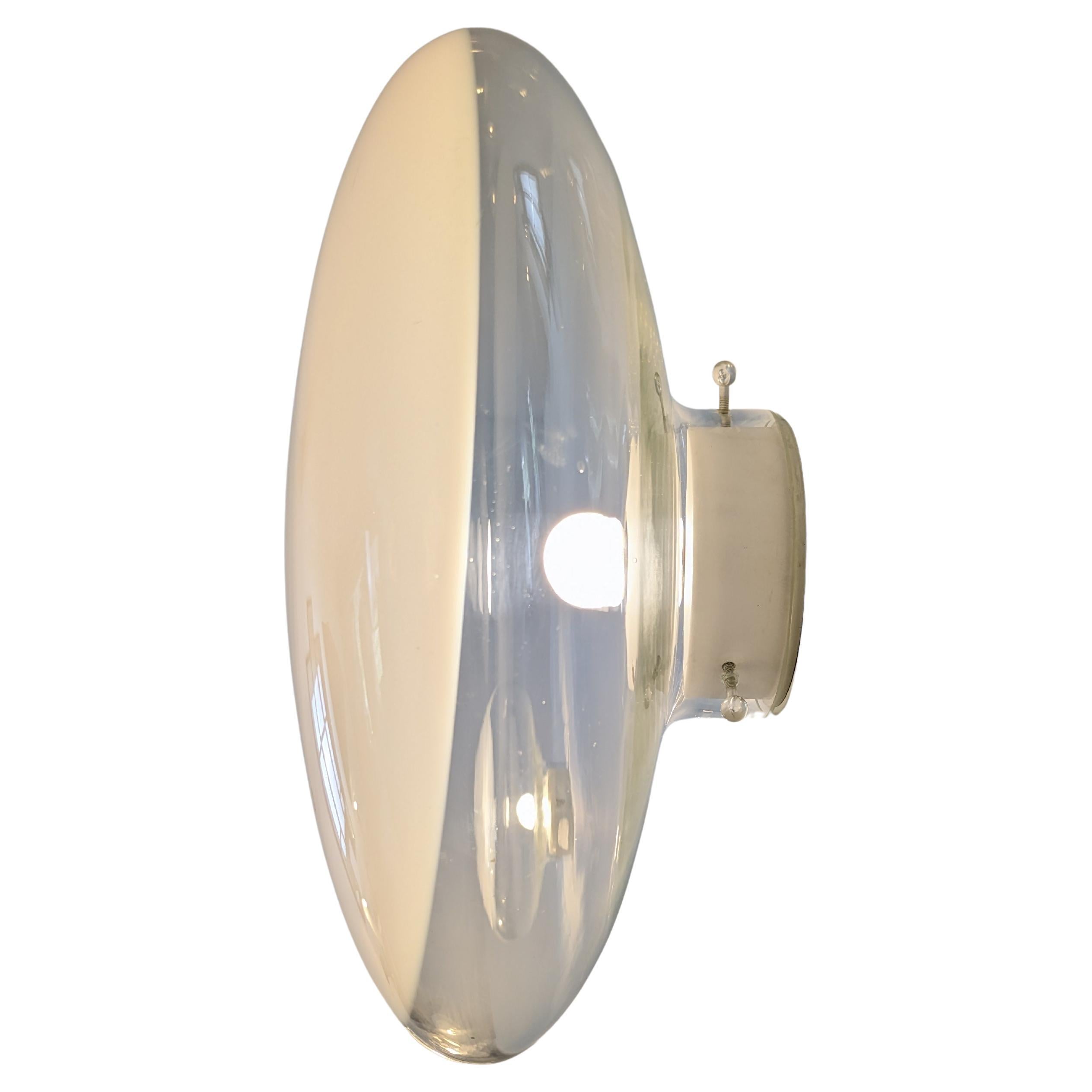 Gill 45, wall or ceiling light, Roberto Pamio, Leucos, Murano glass, 1962