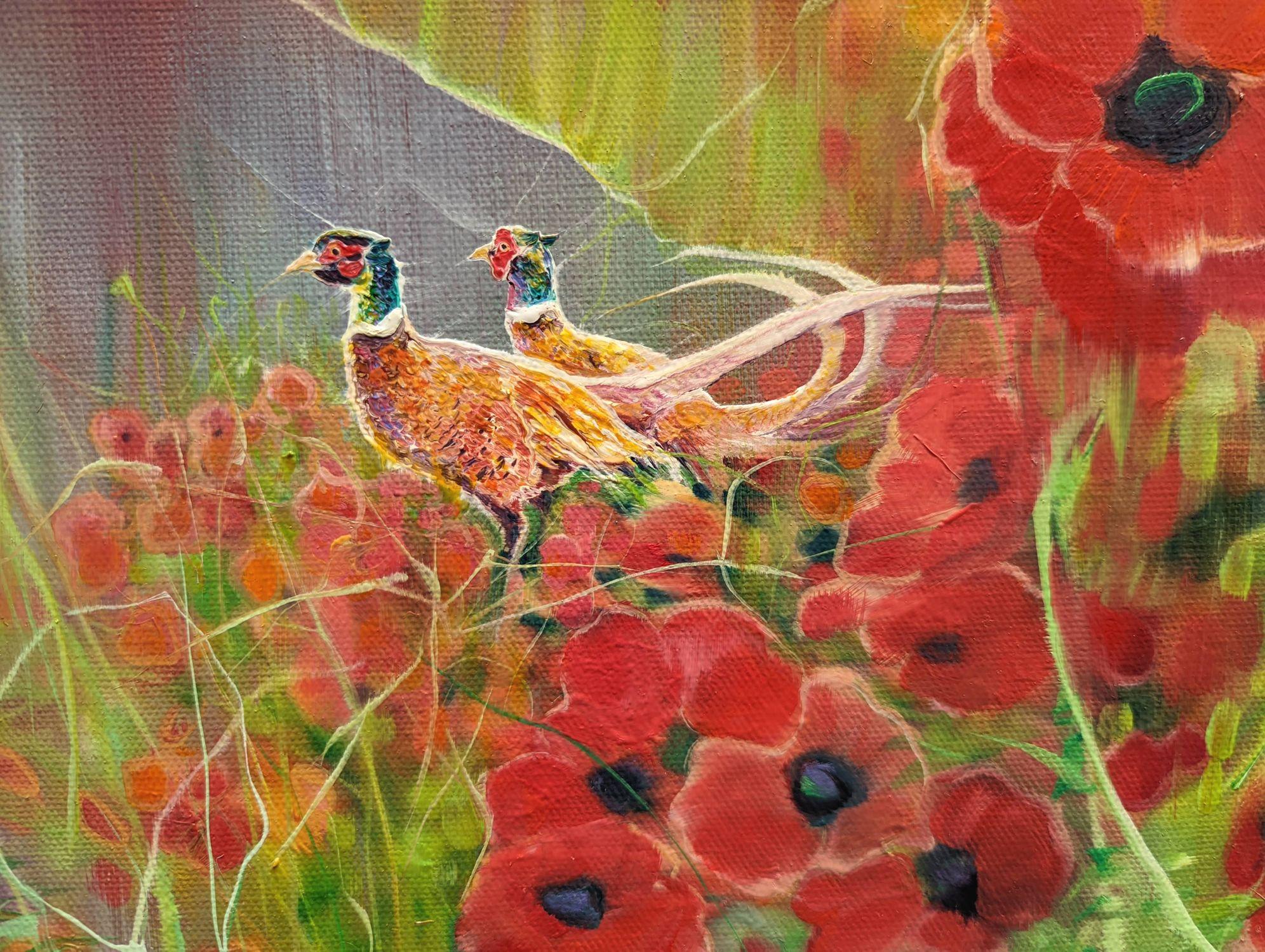 Schönes England, Gemälde, Öl auf Leinwand im Angebot 1
