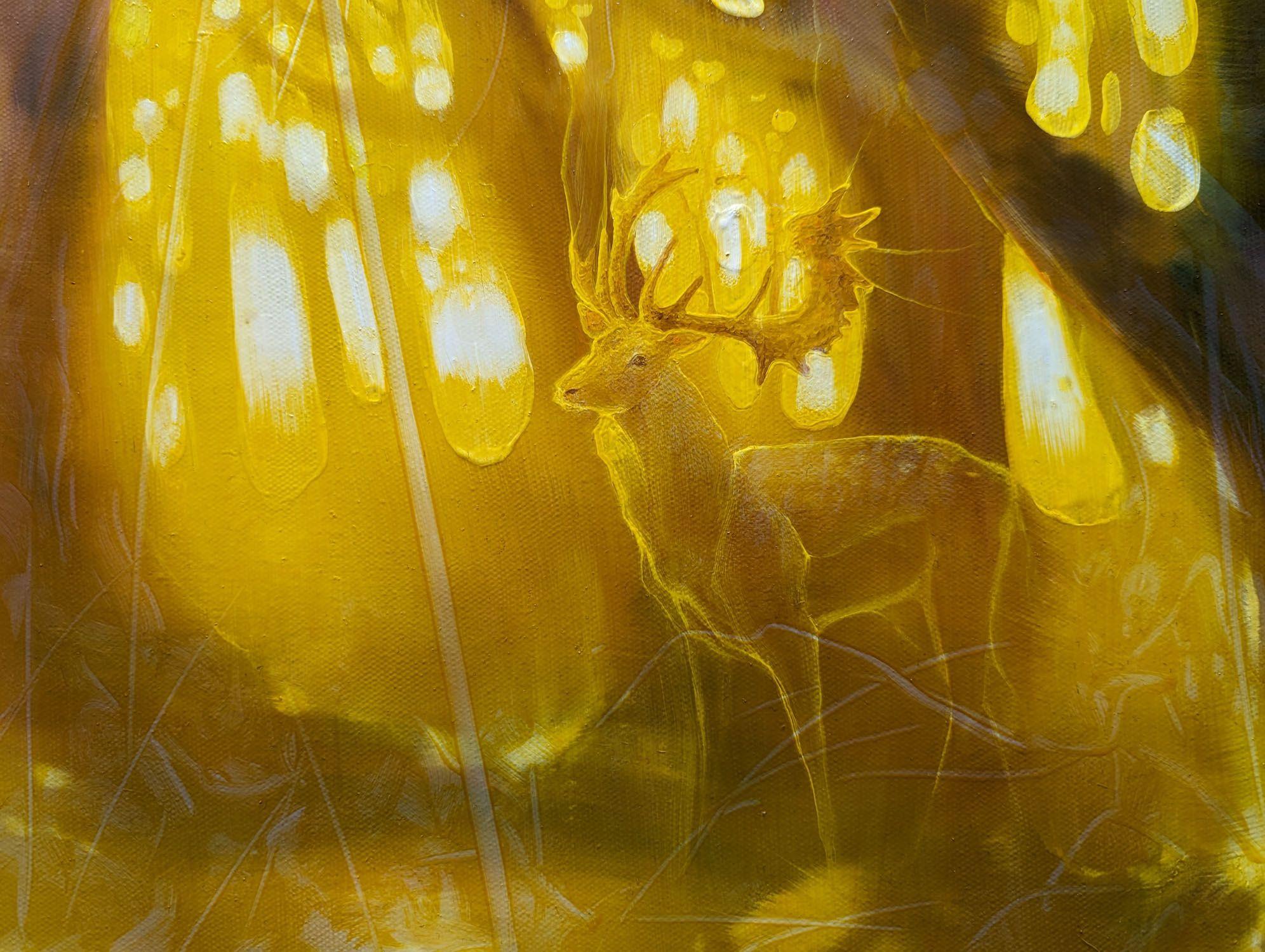 Catedral de la Naturaleza, Pintura, Óleo sobre lienzo en venta 1