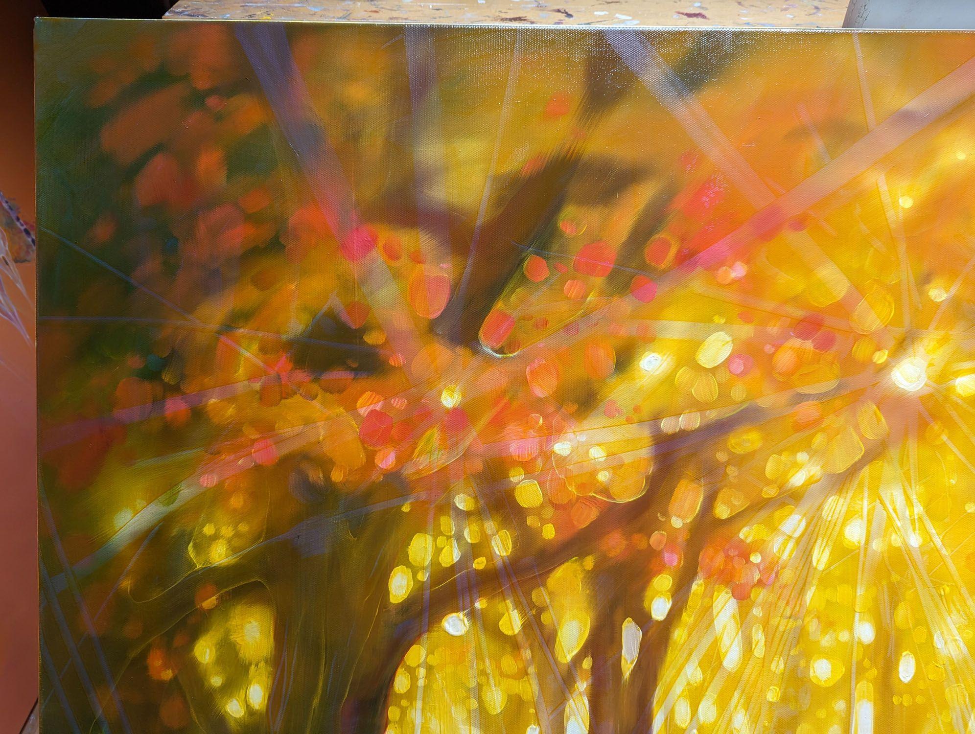 Catedral de la Naturaleza, Pintura, Óleo sobre lienzo en venta 2