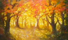 Natures Cathedral, Painting, Oil on Canvas