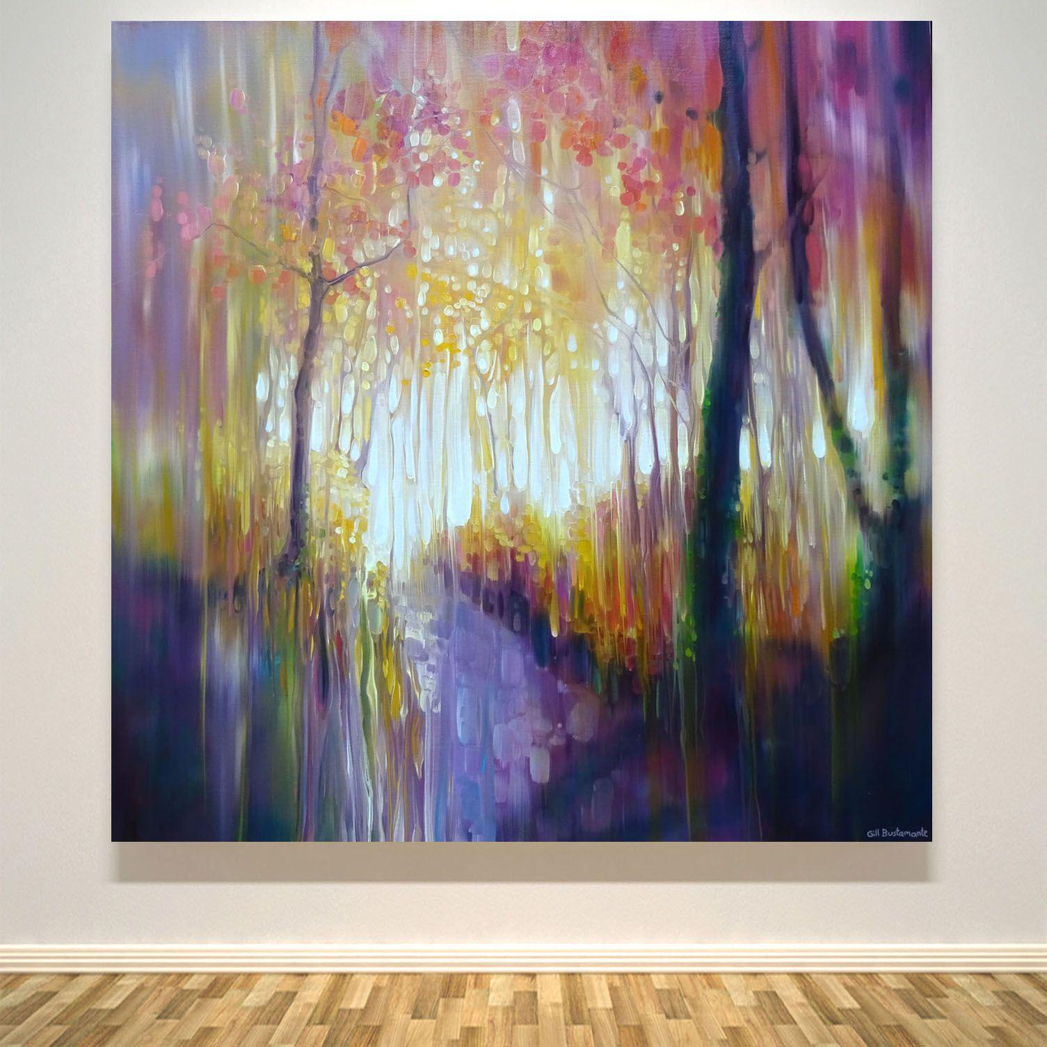 October Glows, Painting, Oil on Canvas 1