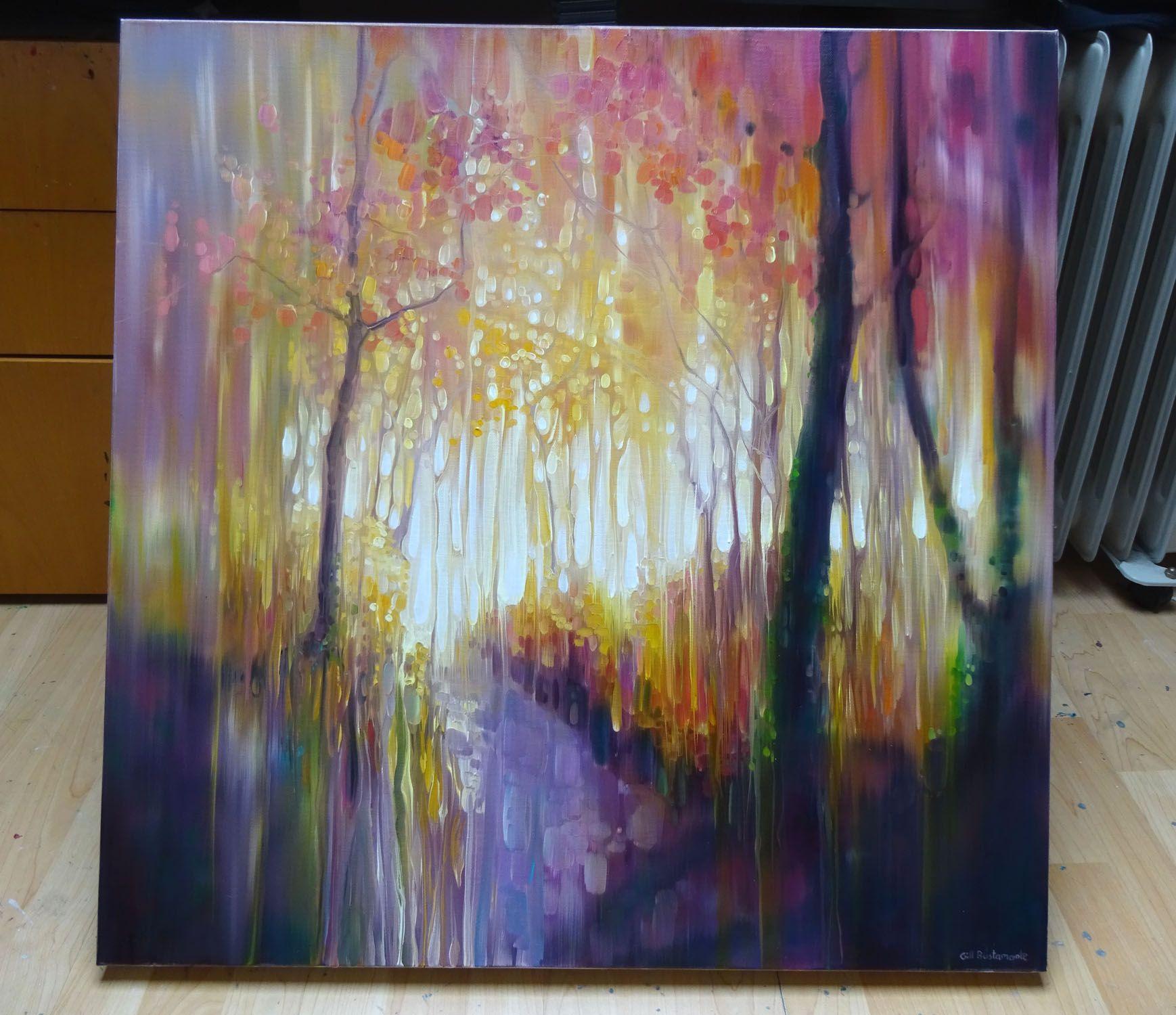 October Glows, Painting, Oil on Canvas 2