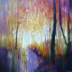 October Glows, Painting, Oil on Canvas