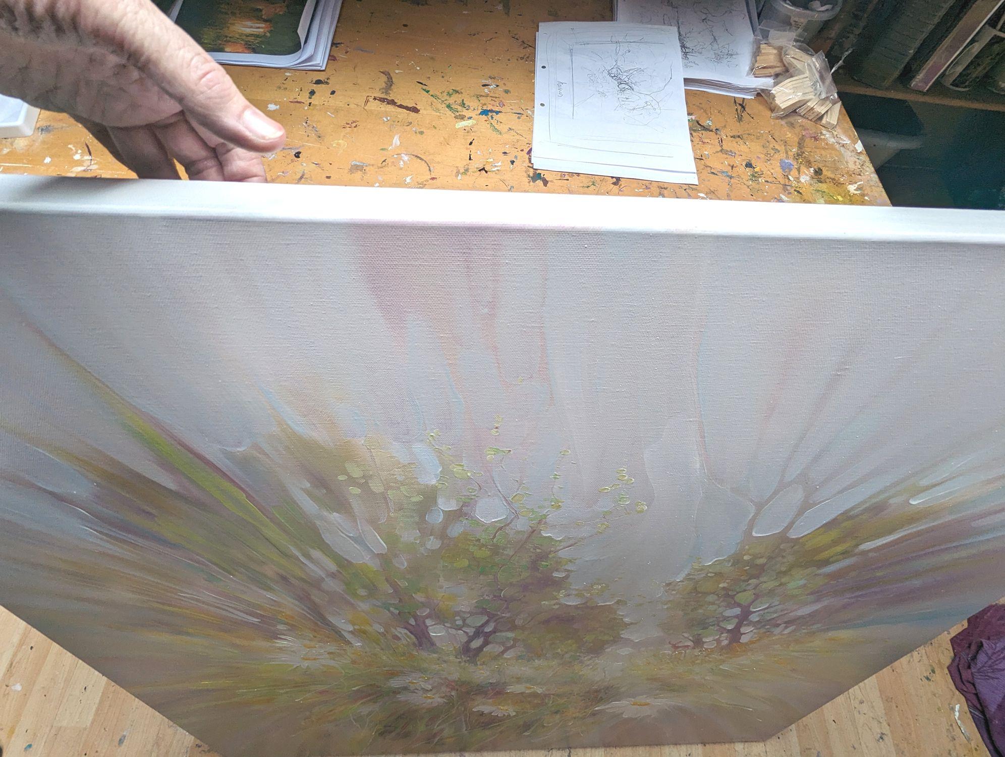 Spirited Away, Pittura, Olio su tela in vendita 1