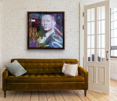 Bond, abstract art, celebrity art, affordable art, original art
