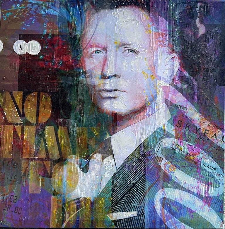 Gill Storr Bond, abstract art, celebrity art, affordable art