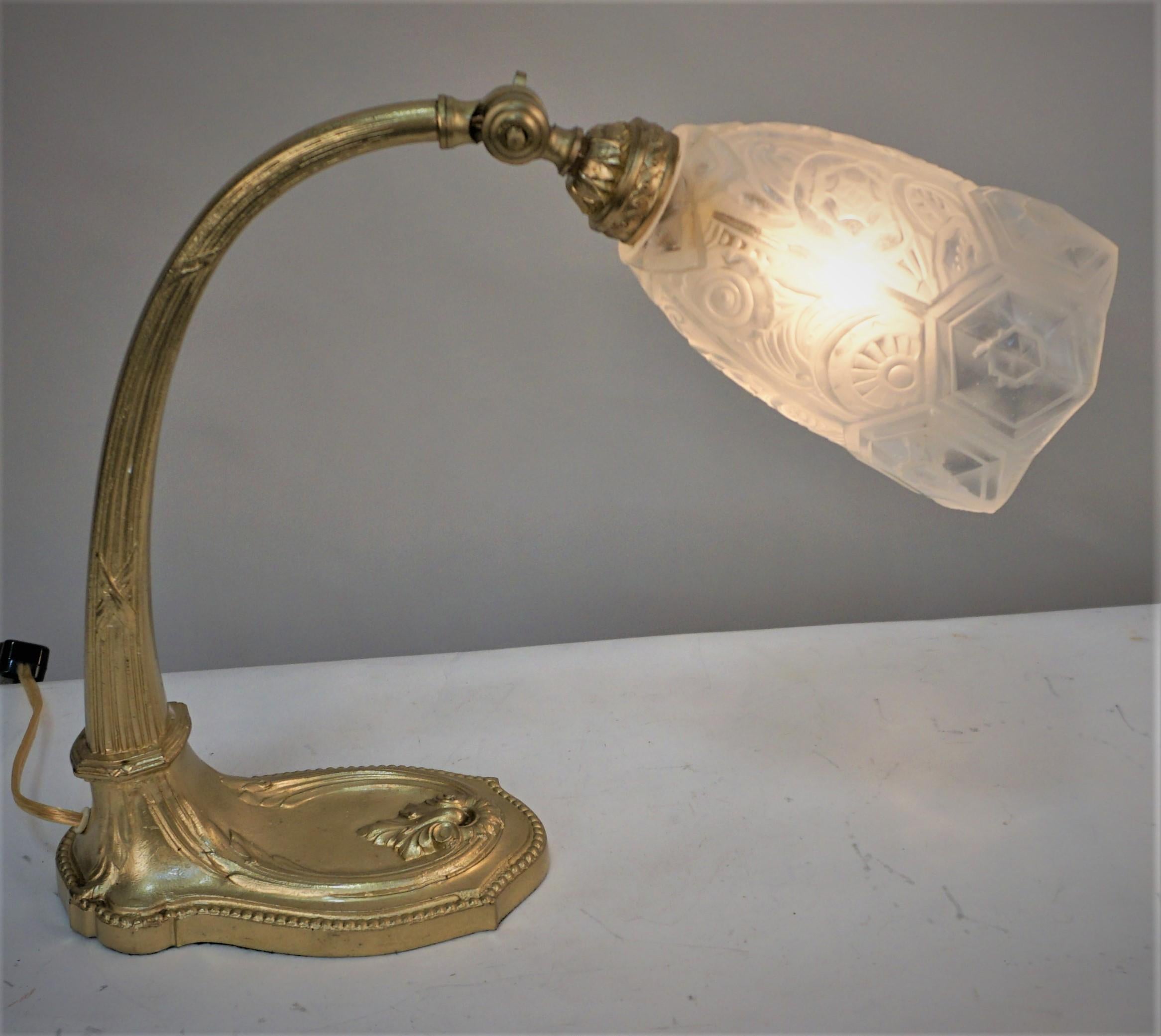Gilles 1930's Art Deco Table lamp 1