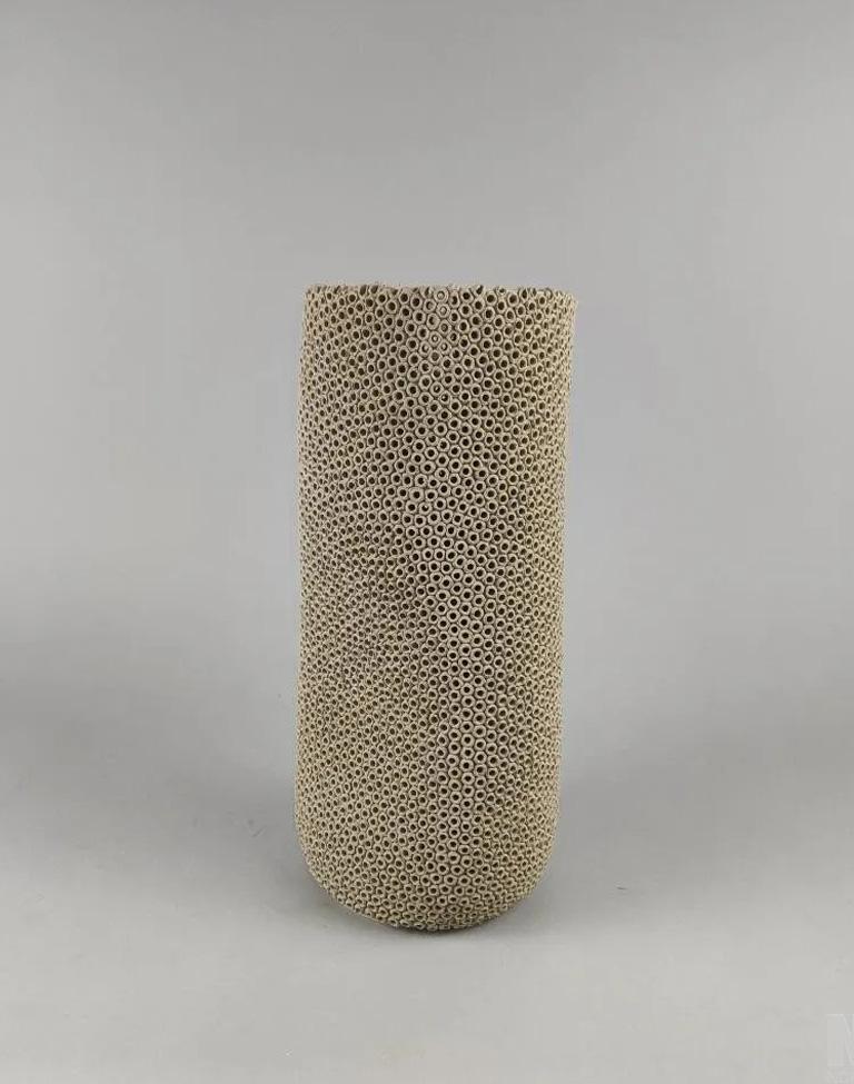 Organique Gilles Caffier (1963)  vase en céramique, signé et daté en vente
