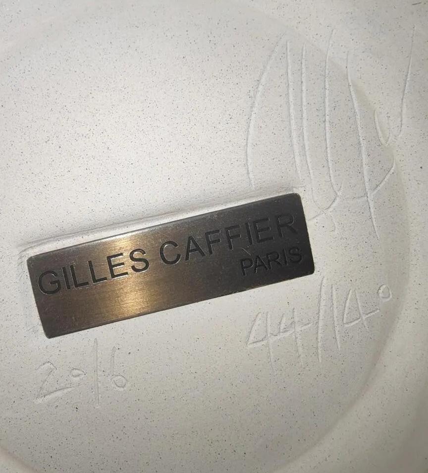 XXIe siècle et contemporain Gilles Caffier (1963)  vase en céramique, signé et daté en vente