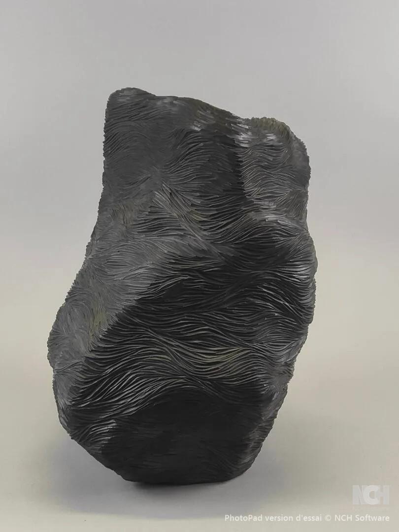 Gilles CAFFIER (1963) large ceramic vase, signed In Good Condition For Sale In Mouscron, WHT