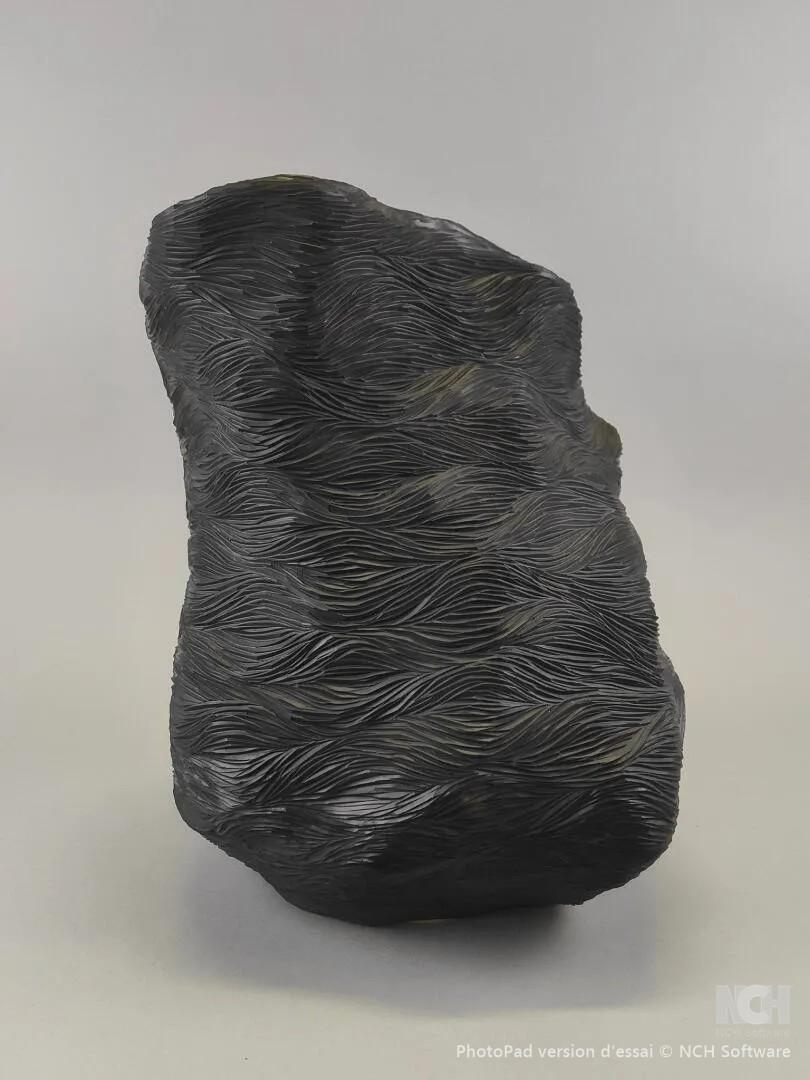 Gilles CAFFIER (1963) large ceramic vase, signed For Sale 1