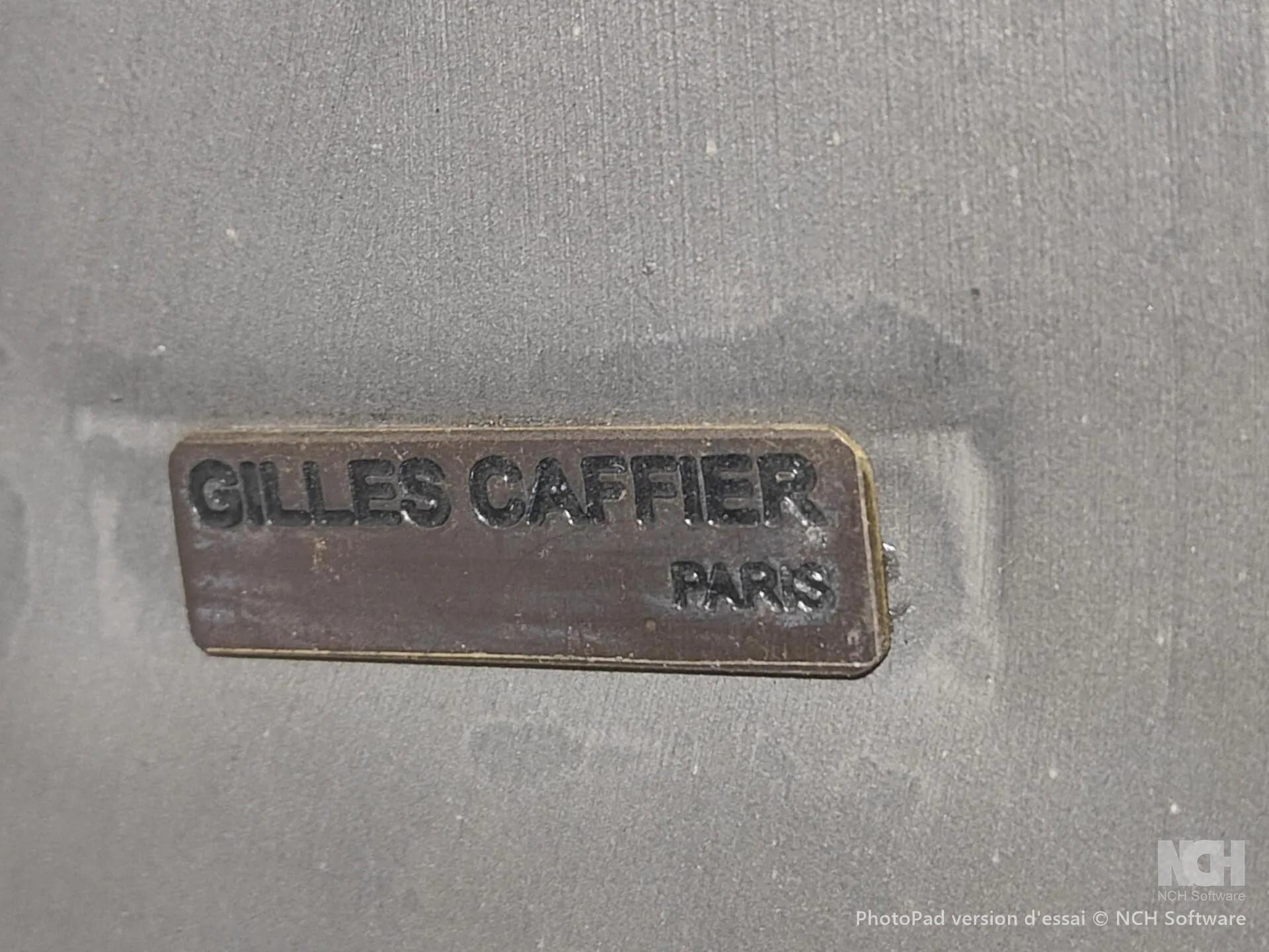 Gilles CAFFIER (1963) large ceramic vase, signed For Sale 2