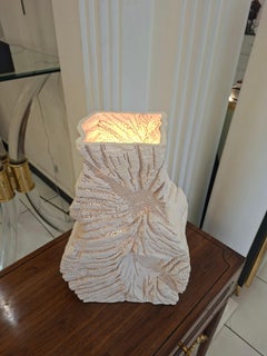 Gilles Caffier Lampada da tavolo astratta in ceramica, edizione limitata n°3/60