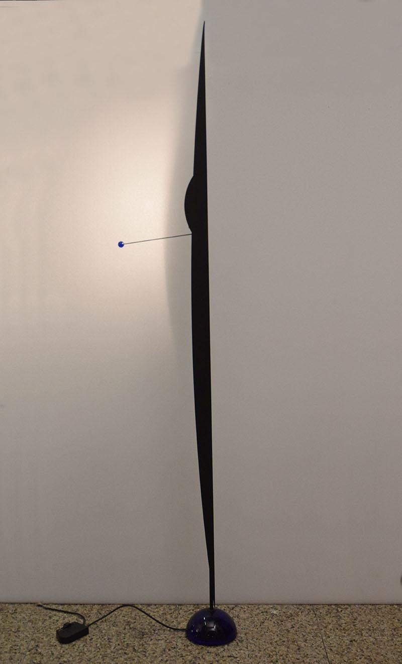 Gilles Derain for Lumen 'Flame' floor lamps, 1980s In condizioni ottime in vendita a Parma, IT