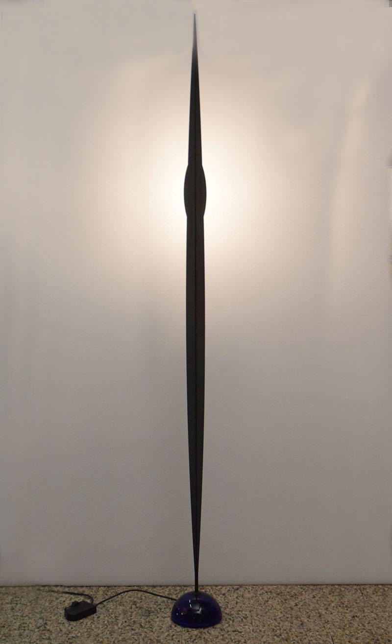 Fine XX secolo Gilles Derain for Lumen 'Flame' floor lamps, 1980s in vendita