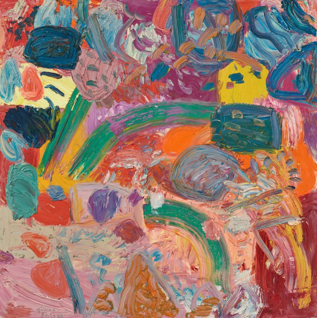 Abstract Painting di Gillian Ayres - Anadyomene