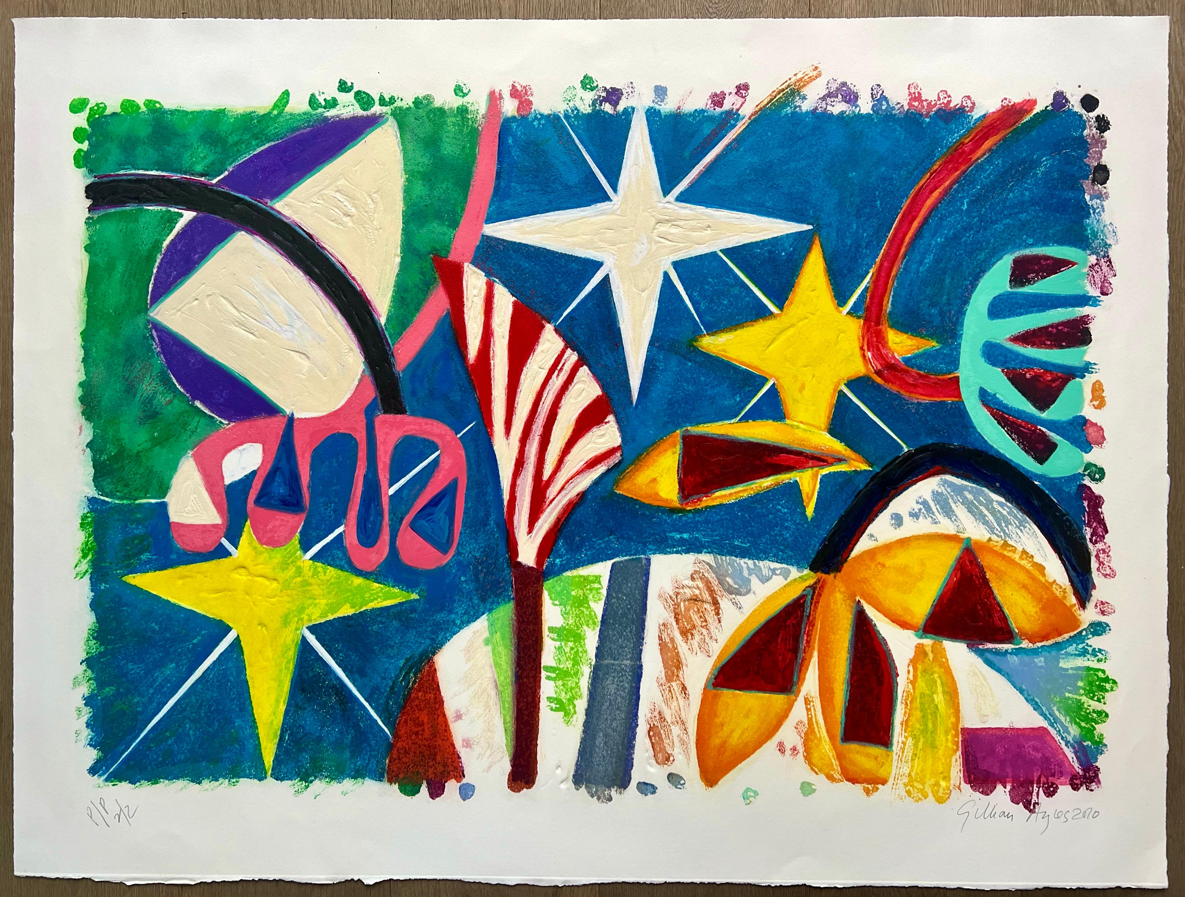 Gillian Ayres - Star Spangled