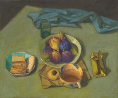 Still Life, Ithica (Figs and Tea)