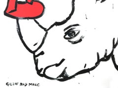 "His Heart Was Broken" Rhinoceros Limited Edition Print on Cotton Rag Paper