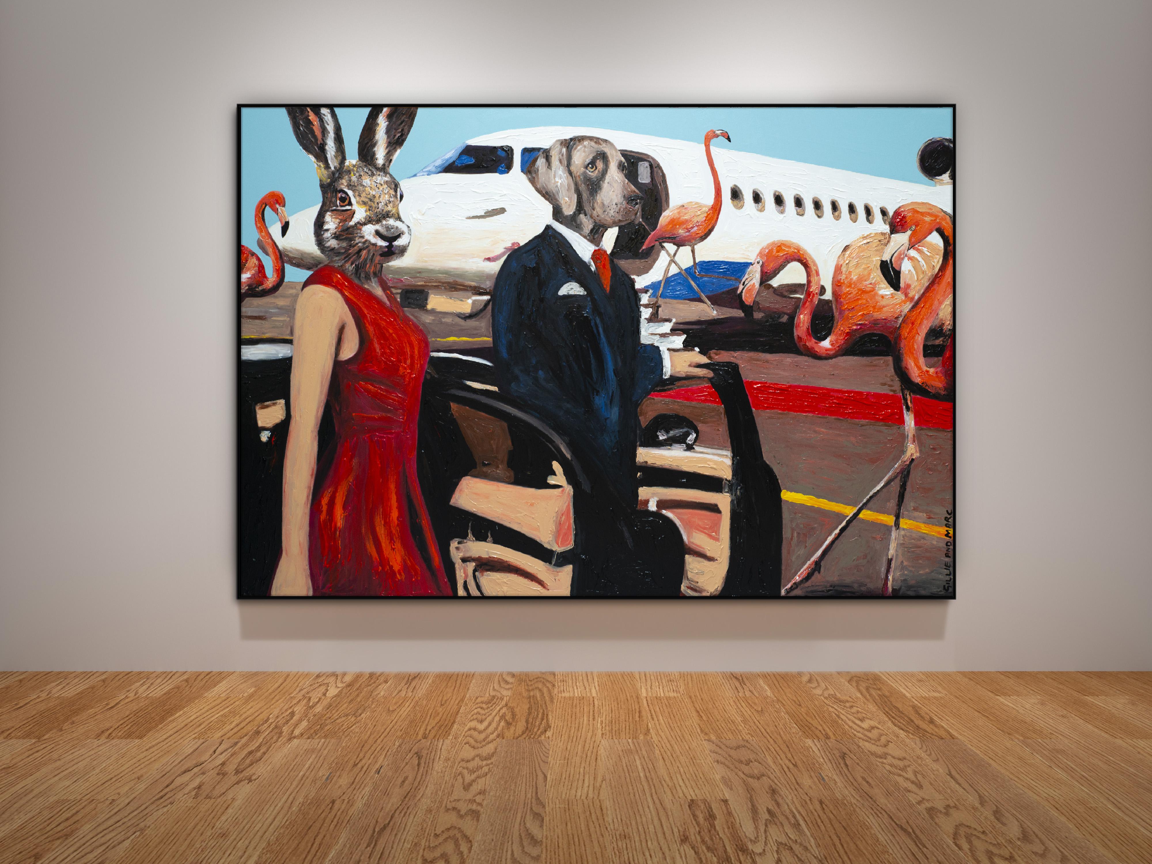 pop art plane