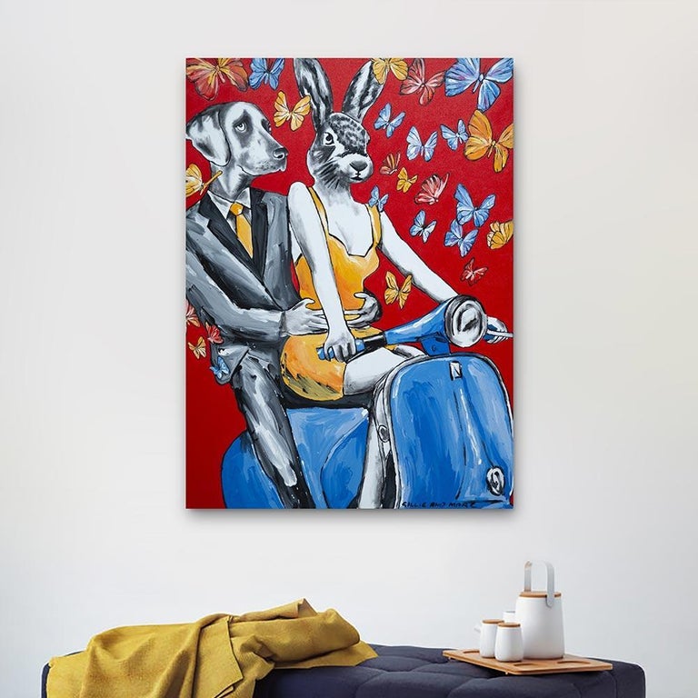 Title: This Was So Pretty
Original Painting
Enamel on canvas
120 x 90 cm

World Famous Contemporary Artists: Husband and wife team, Gillie and Marc, are New York and Sydney-based contemporary artists who collaborate to create artworks as one. Gillie