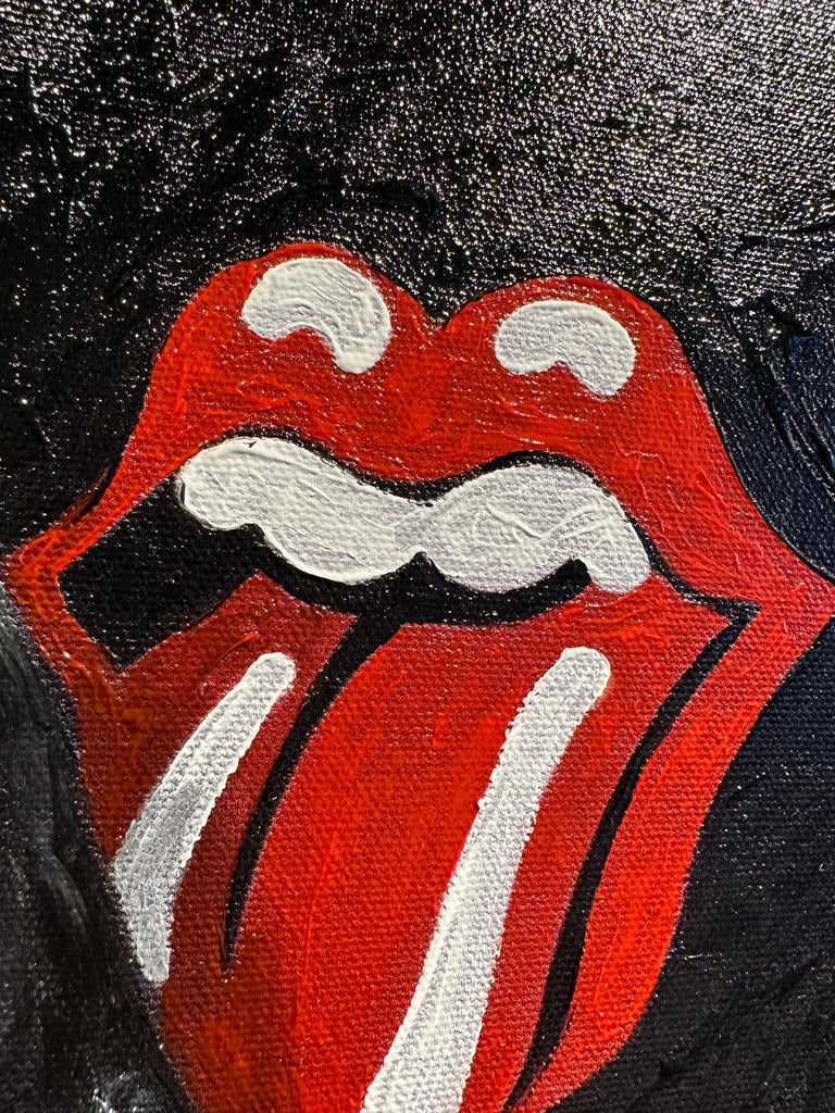 We Are All Stones Fans - Pop Art Painting by Gillie and Marc Schattner
