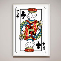 Illustration Print - Pop Art - Gillie and Marc - Limited Edition - King - Dog
