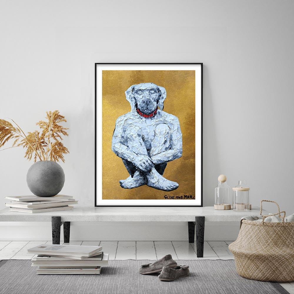 Title: Lost Dog in White and Gold
Limited Edition Print  /100

A limited edition giclée print is the perfect solution especially if you missed out on one of Gillie and Marc’s original paintings. 

Limited edition giclée prints are produced on