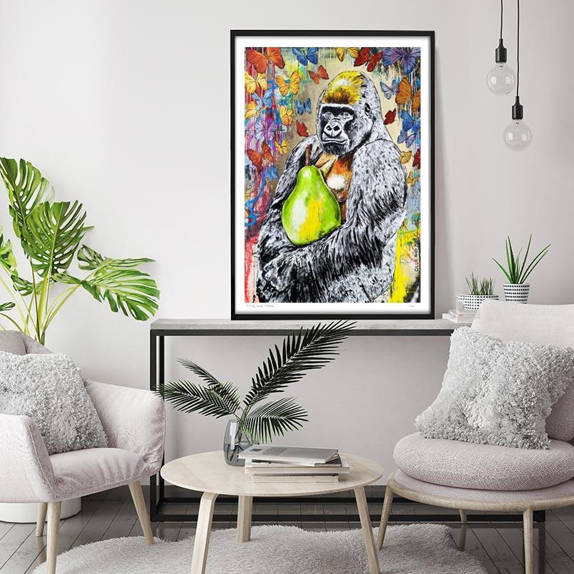 pop art gorilla