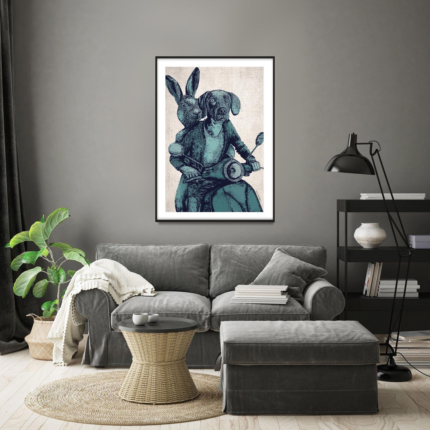 Animal Print - Limited - Art - Gillie and Marc - Vespa Adventure - Love For Sale 5