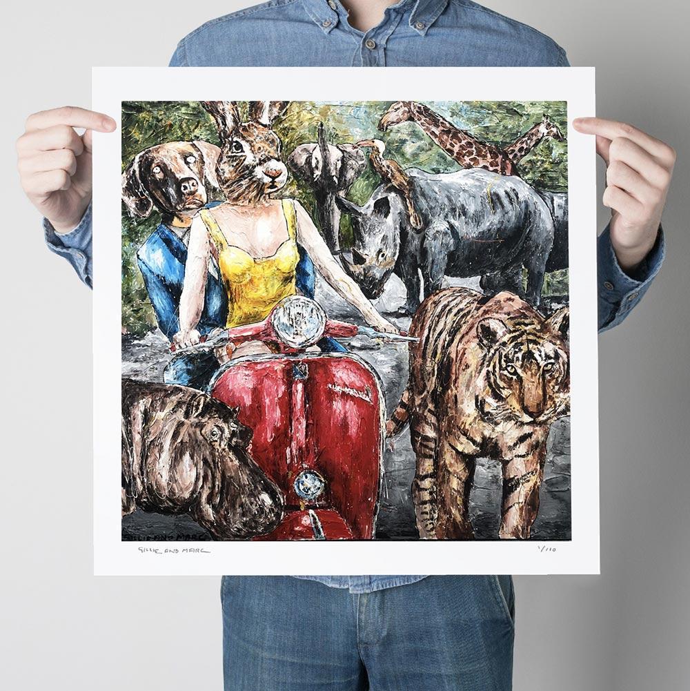 Animal Print - Limited Edition - Animal Art - Gillie and Marc - Wildlife - New For Sale 1