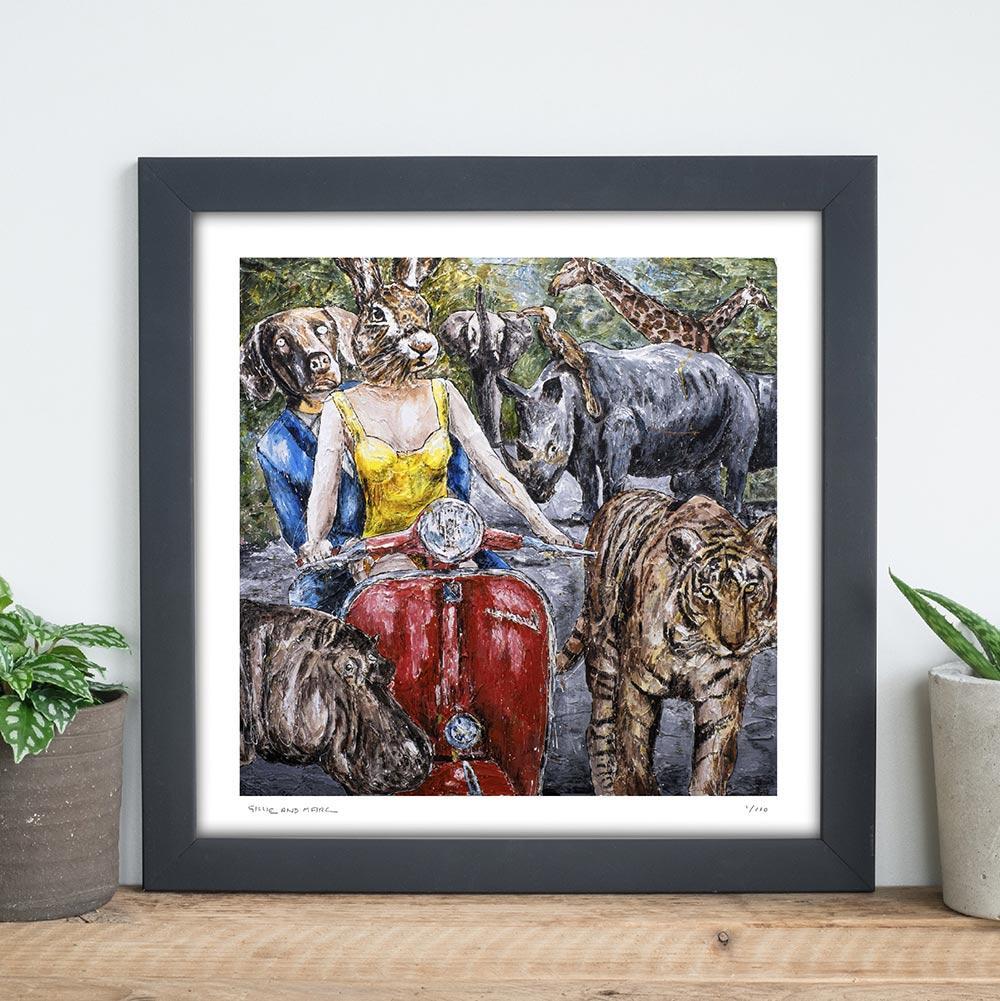 Animal Print - Limited Edition - Animal Art - Gillie and Marc - Wildlife - New For Sale 2