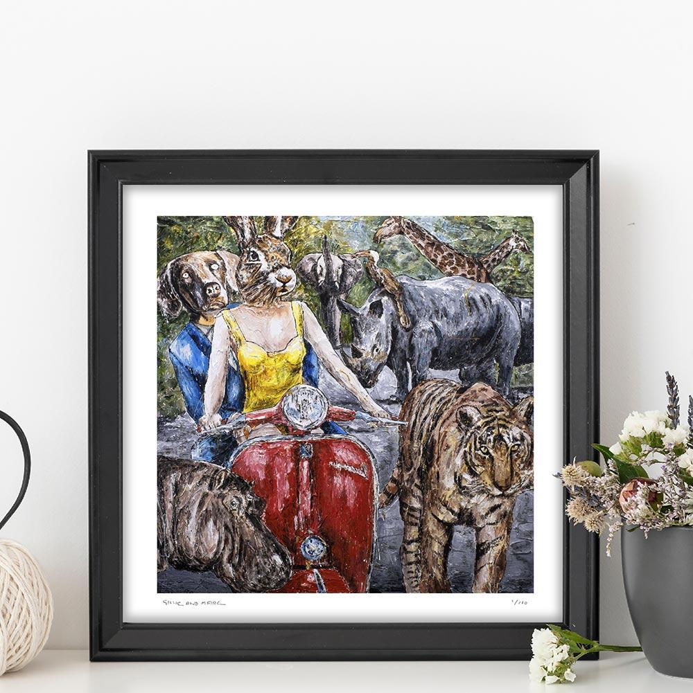 Animal Print - Limited Edition - Animal Art - Gillie and Marc - Wildlife - New For Sale 4
